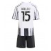 Juventus Pierre Kalulu #15 Hjemmedraktsett Barn 2025-26 Kortermet (+ Korte bukser)